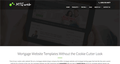 Desktop Screenshot of mortgagewebsite.net